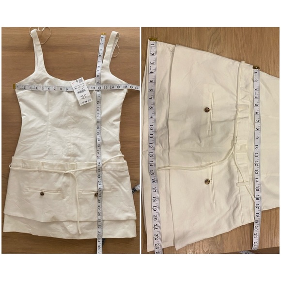 Zara BELTED FITTED DRESS - Picture 8 of 9